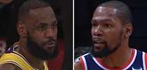 NBA - L'échange viral entre Kevin Durant et LeBron James ! - Parlons Basket