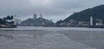 Ciclone extratropical provoca 'maré negativa' em São Vicente; veja vídeo - Diário do Litoral