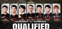 Edward Gaming first Chinese team to qualify for Champions - ONE Esports