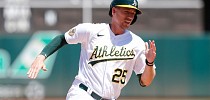 Oakland Athletics release Stephen Piscotty, call up top prospect Shea Langeliers to gain experience - ESPN