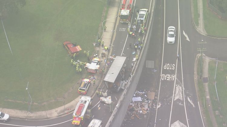 One dead, three critical after major crash near Wollongong