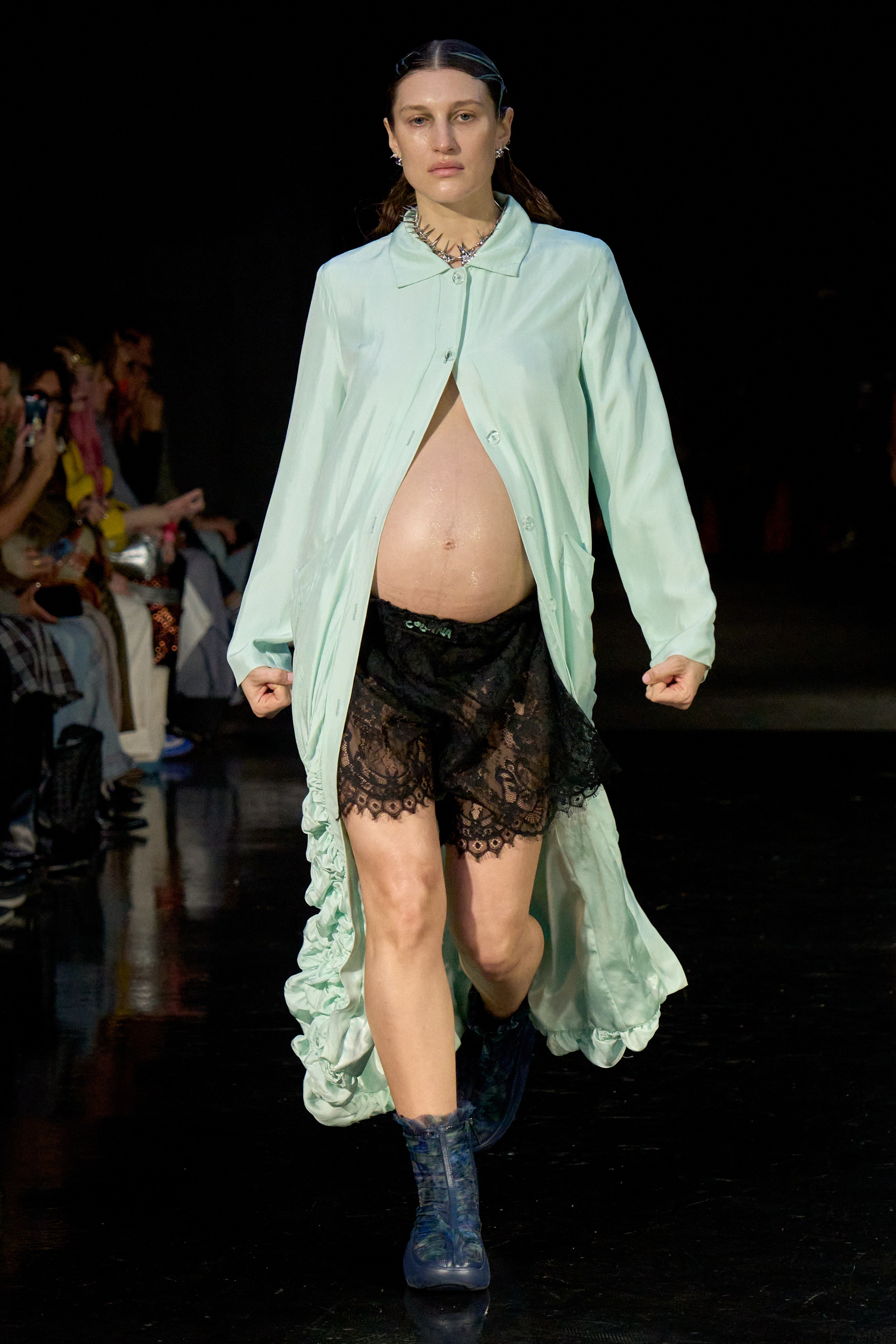 The Power of Modeling Pregnant at New York Fashion Week