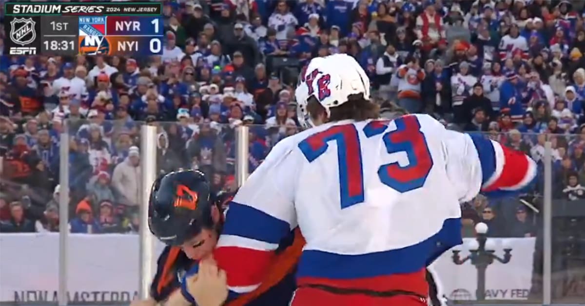 NHL Rookie Got Into Fight Seconds Into His First Game, and Fans Loved It - Sports Illustrated