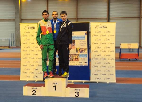 Le montluçonnais Gaël Geffroy décroche le bronze aux championnats du monde et d'Europe indoor à Reims