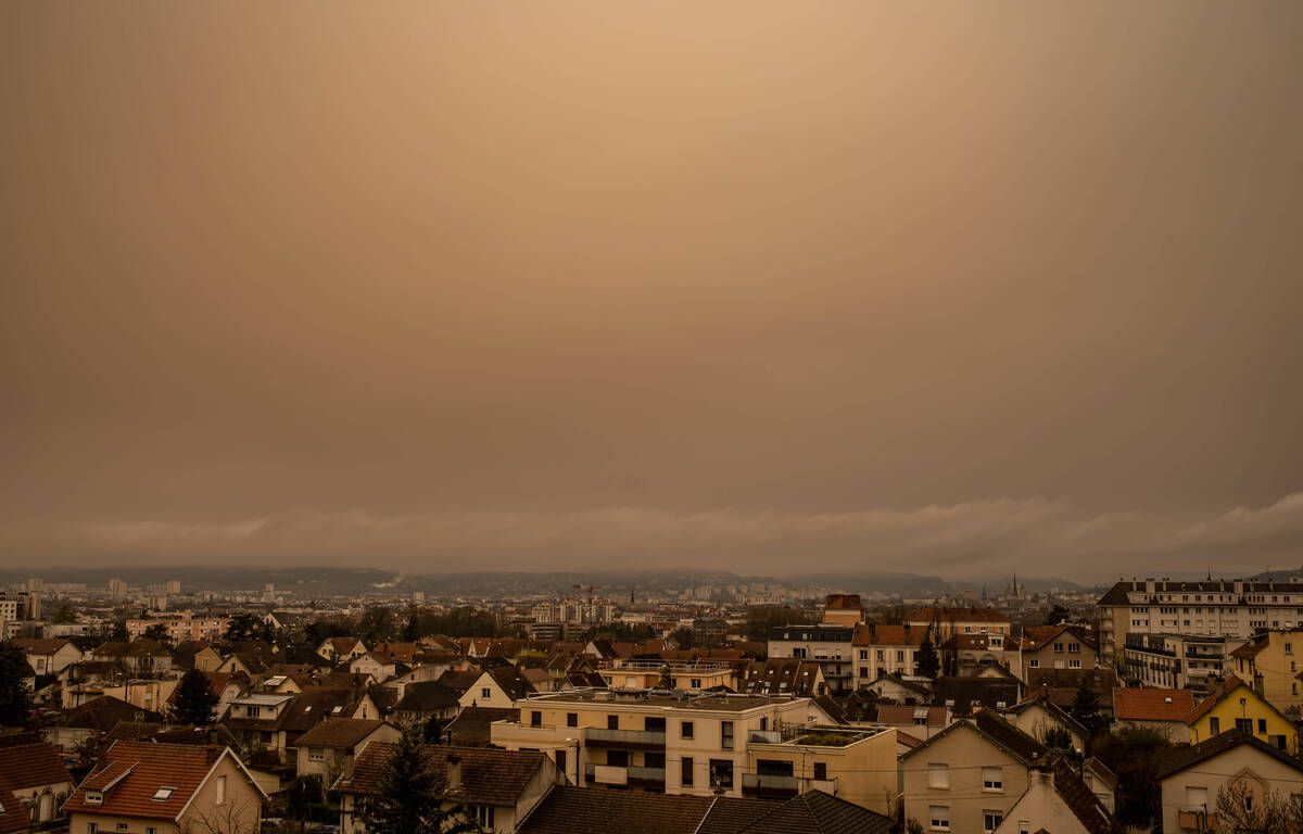 Sud-Est de la France : Des poussières du Sahara remontent dans le ciel ce samedi