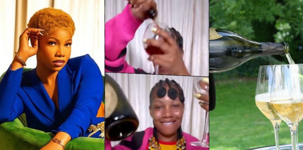 Food Critic Slams Tacha For Pouring ‘Red Wine’ Out Of A Bottle Of ‘Champagne' (Video)