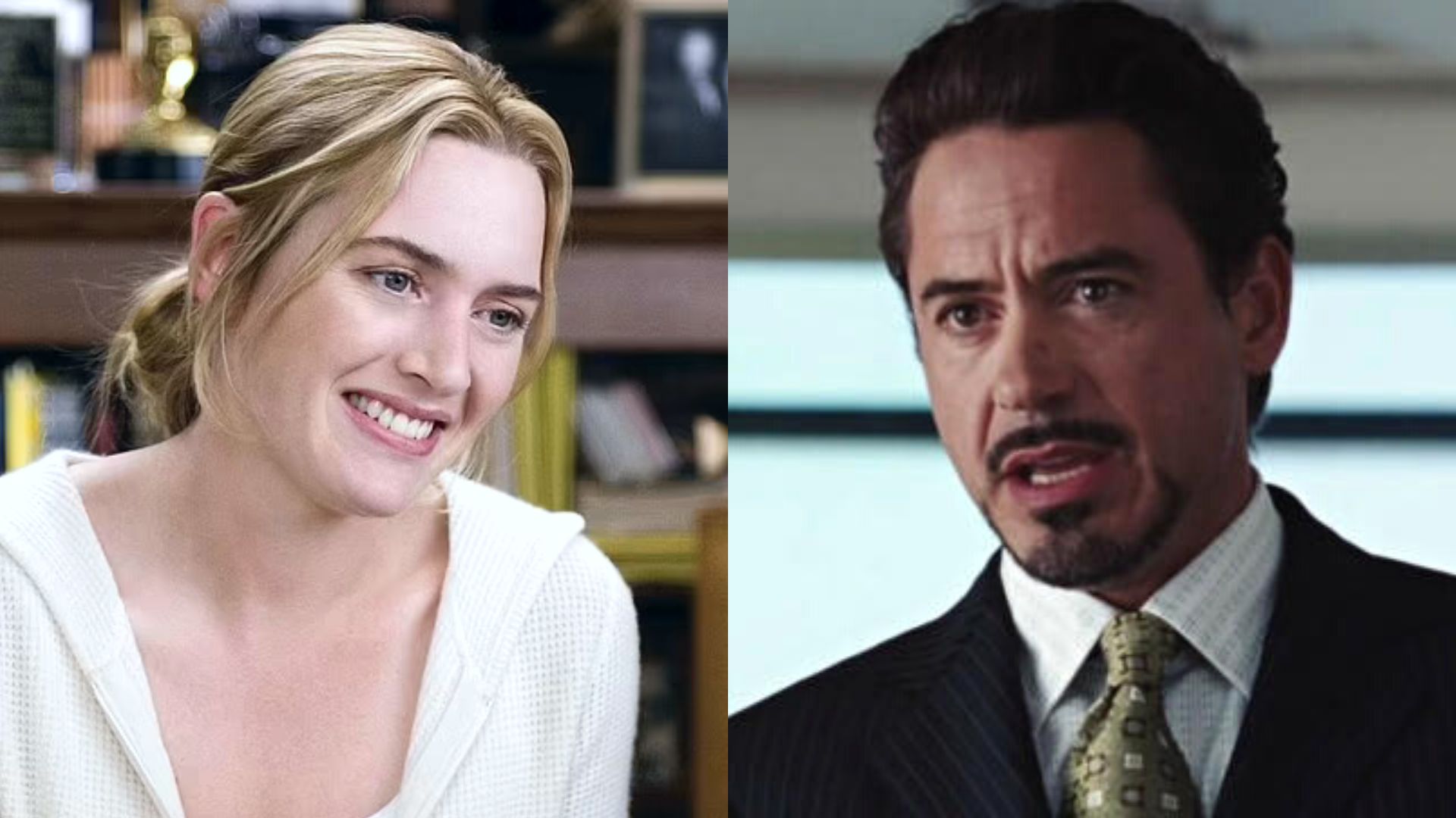 Kate Winslet Roasted Robert Downey Jr. While Telling The Story Behind The Time He And Jimmy Fallon Auditioned For The Holiday
