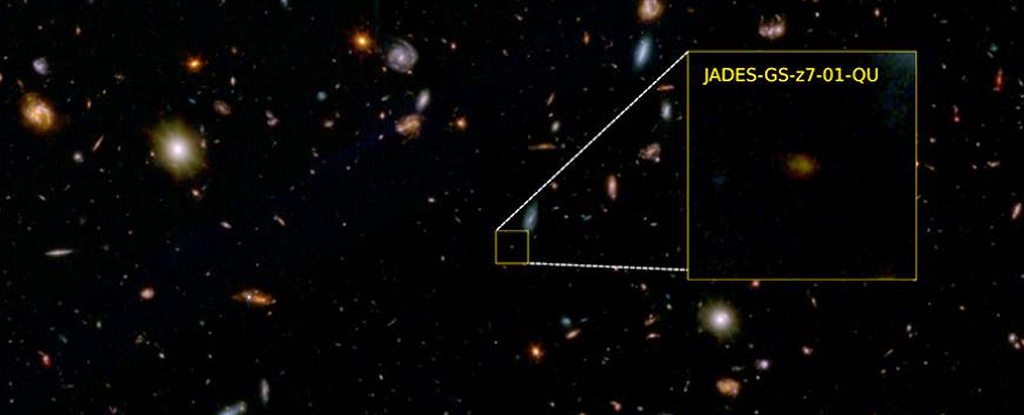 Mysterious Galaxy Was Already Dead When The Universe Was Young - ScienceAlert