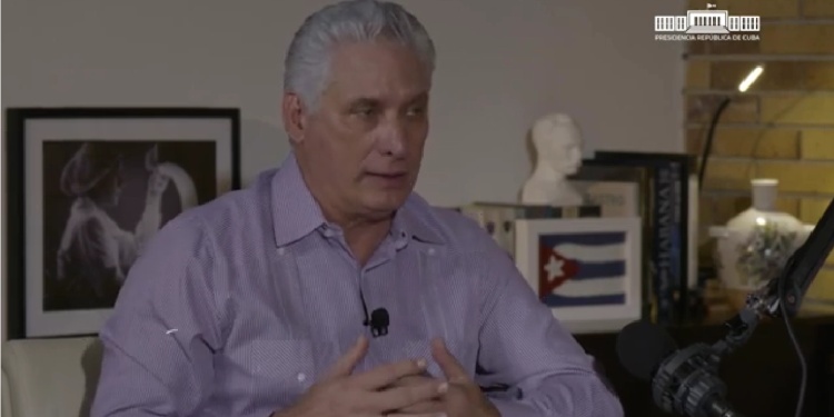 Díaz-Canel: “En la Cuba virtual manipularon con inteligencia artificial lo que ocurrió realmente”