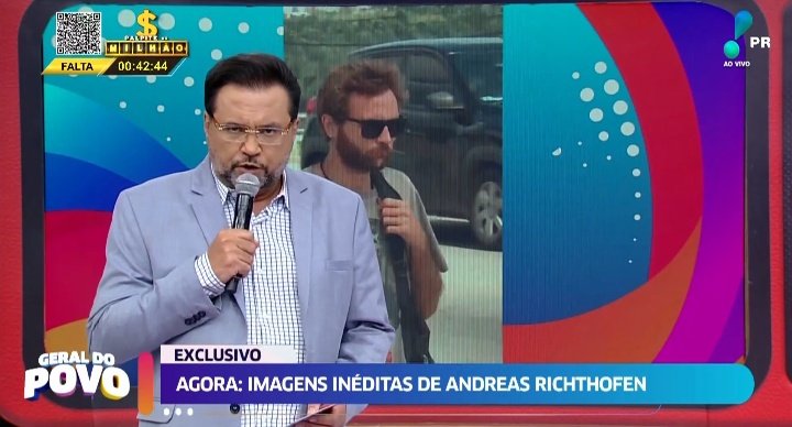 Geraldo Luís bateu recorde na RedeTV! com entrevista com Andreas Richthofen, irmão de Suzane