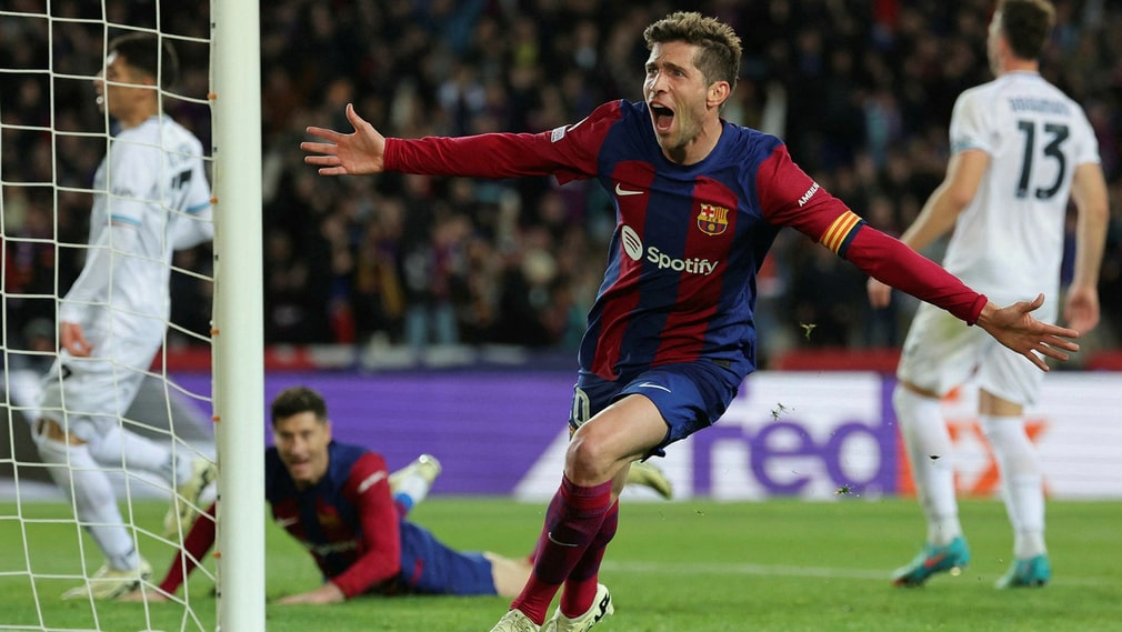 Barcelona klart för CL-kvartsfinal – Arsenal vidare efter drama