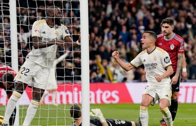 Real Madrid vùi dập đối thủ 4 bàn