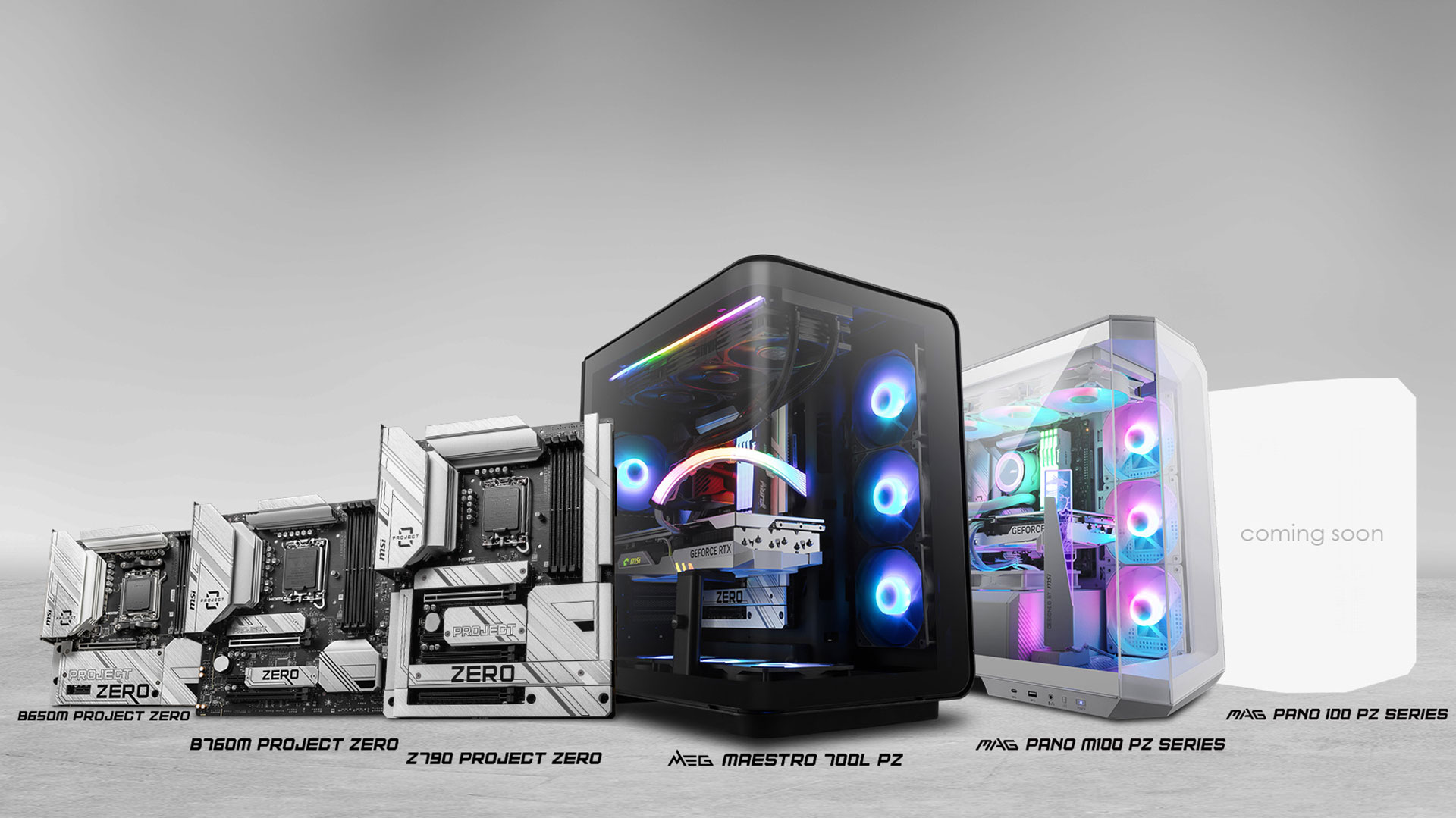 MSI Unveils Project Zero Series for Cleaner, More Attractive PCs