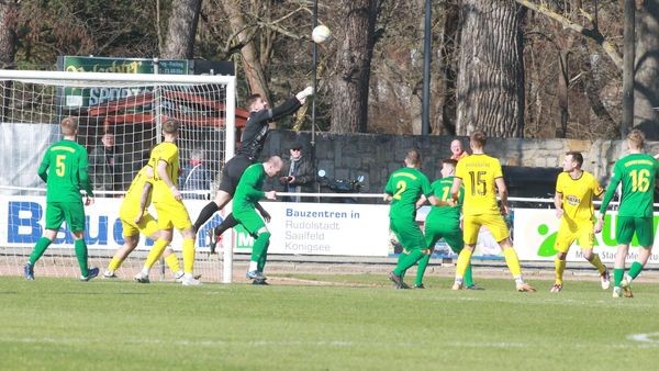 FC Einheit Rudolstadt kommt über 1:1 nicht hinaus