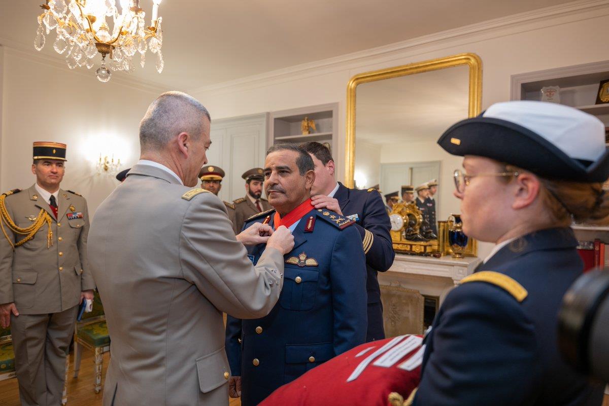 Chief Of Staff Receives French National Order Of Legion Of Honor With Commander Rank