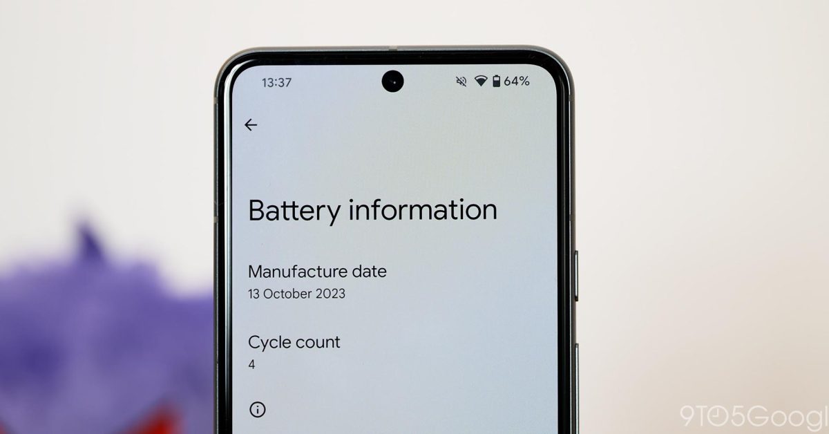Android 14 QPR2 intentionally removes Pixel 'Battery information' - 9to5Google