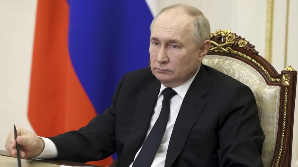 Putin sugiere nuevamente que Ucrania está detrás del atentado yihadista en Moscú