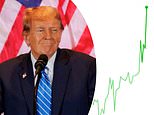 Stock in Trump's Truth Social halted for 'volatility' - after jumping 50% on stock market debut then dropping