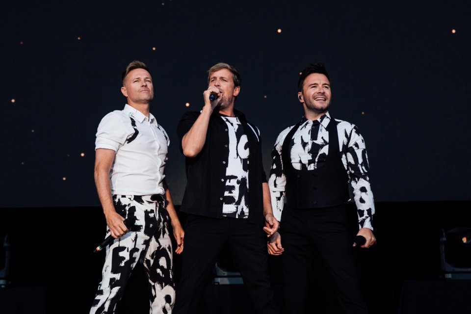Westlife star Nicky Byrne blames ‘jet lag’ as he makes major blunder on stage and leaves fans in stitches