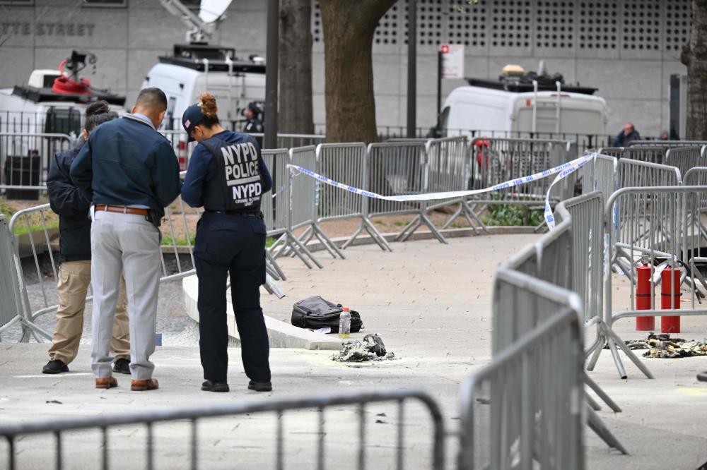 Man Who Set Himself On Fire Outside Trump Trial Dies Of Injuries, Police Say
