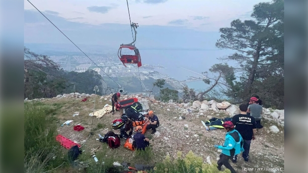 Dode en gewonden bij ongeval met kabelbaan in Turkije