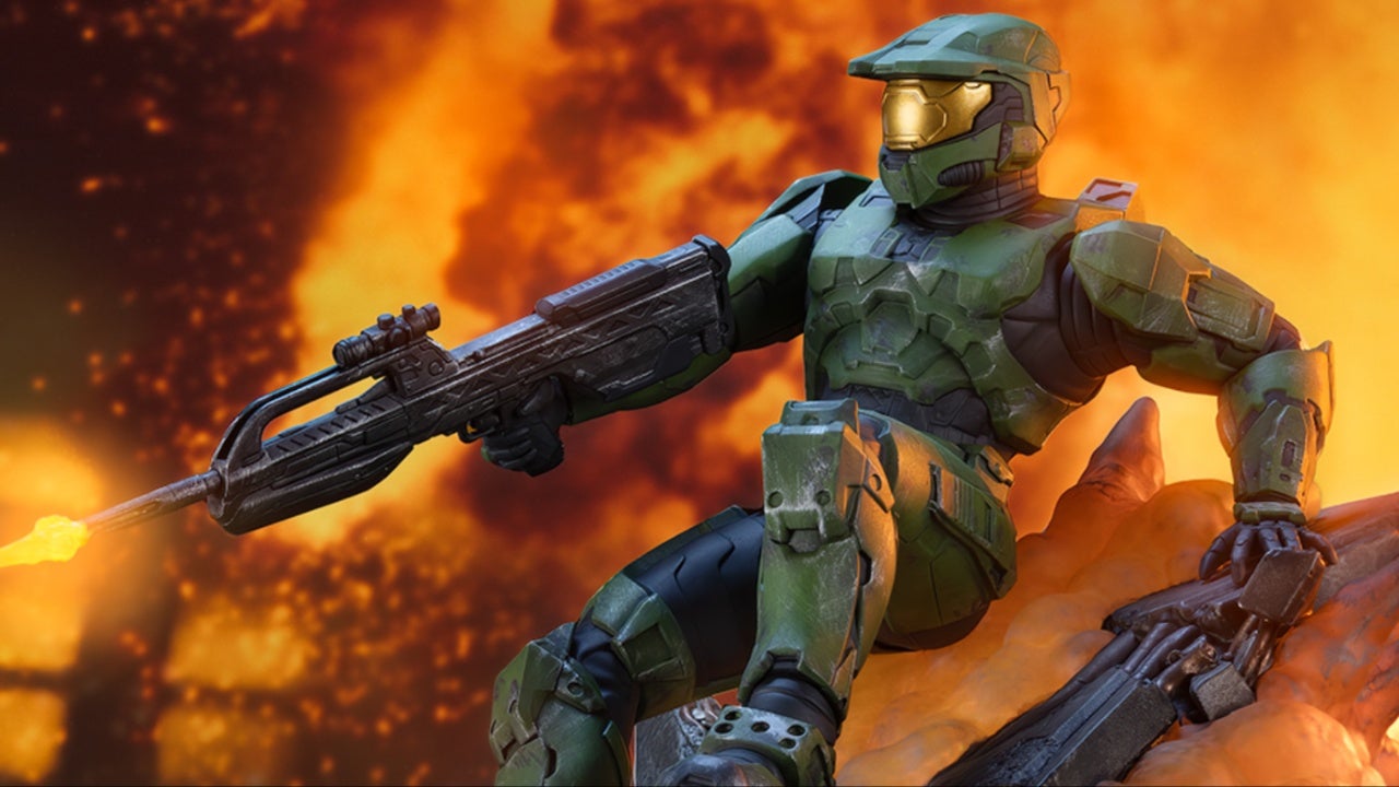Halo 2: Master Chief 20th Anniversary Edition Statue - Photo Gallery