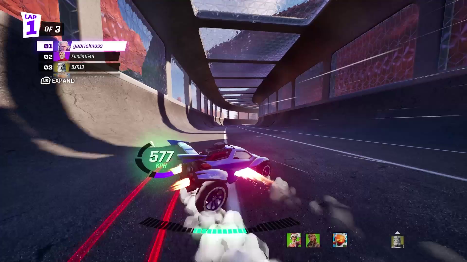 Fortnite Rocket Racing - Imágenes de gameplay
