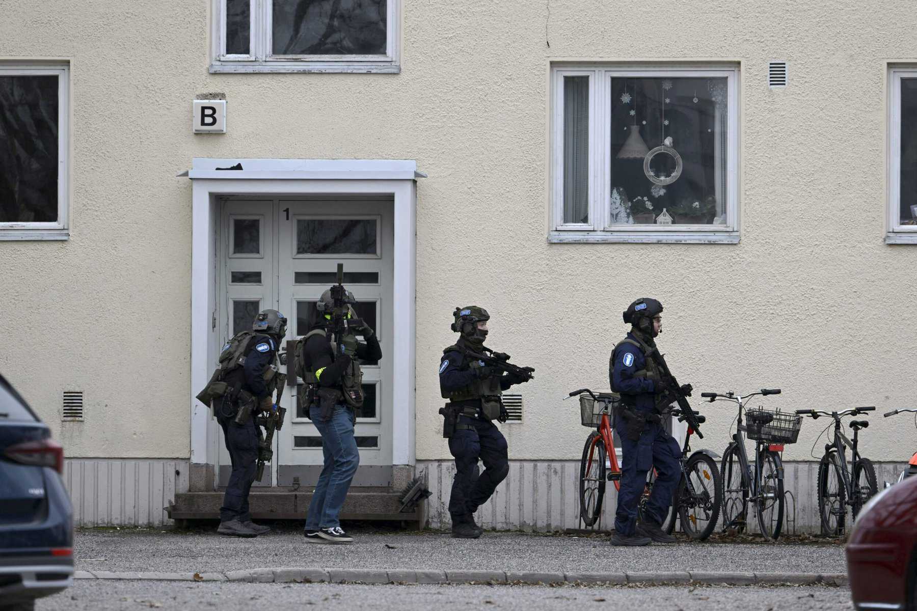One killed, two injured by 12-year-old Finnish school shooter