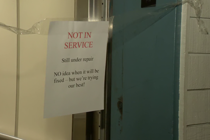 ‘I’m abandoned’: Seniors trapped by broken elevator in Vancouver’s West End