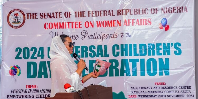 World Children’s Day: Senator Natasha advocates digitalisation of education