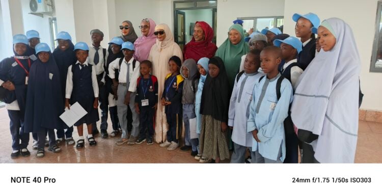 Gov Bala’s wife assures children of safe school environment