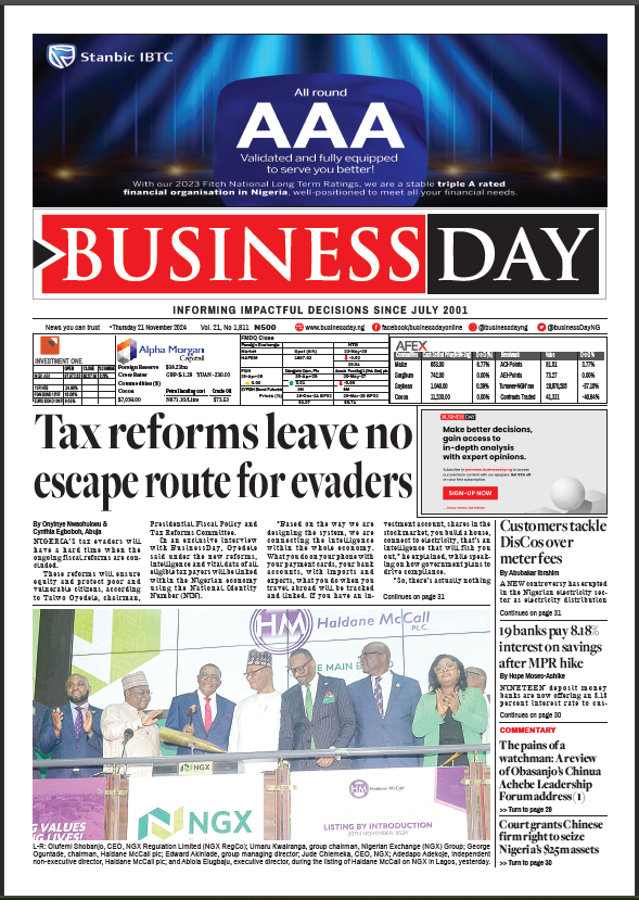 BusinessDay 21 Nov 2024