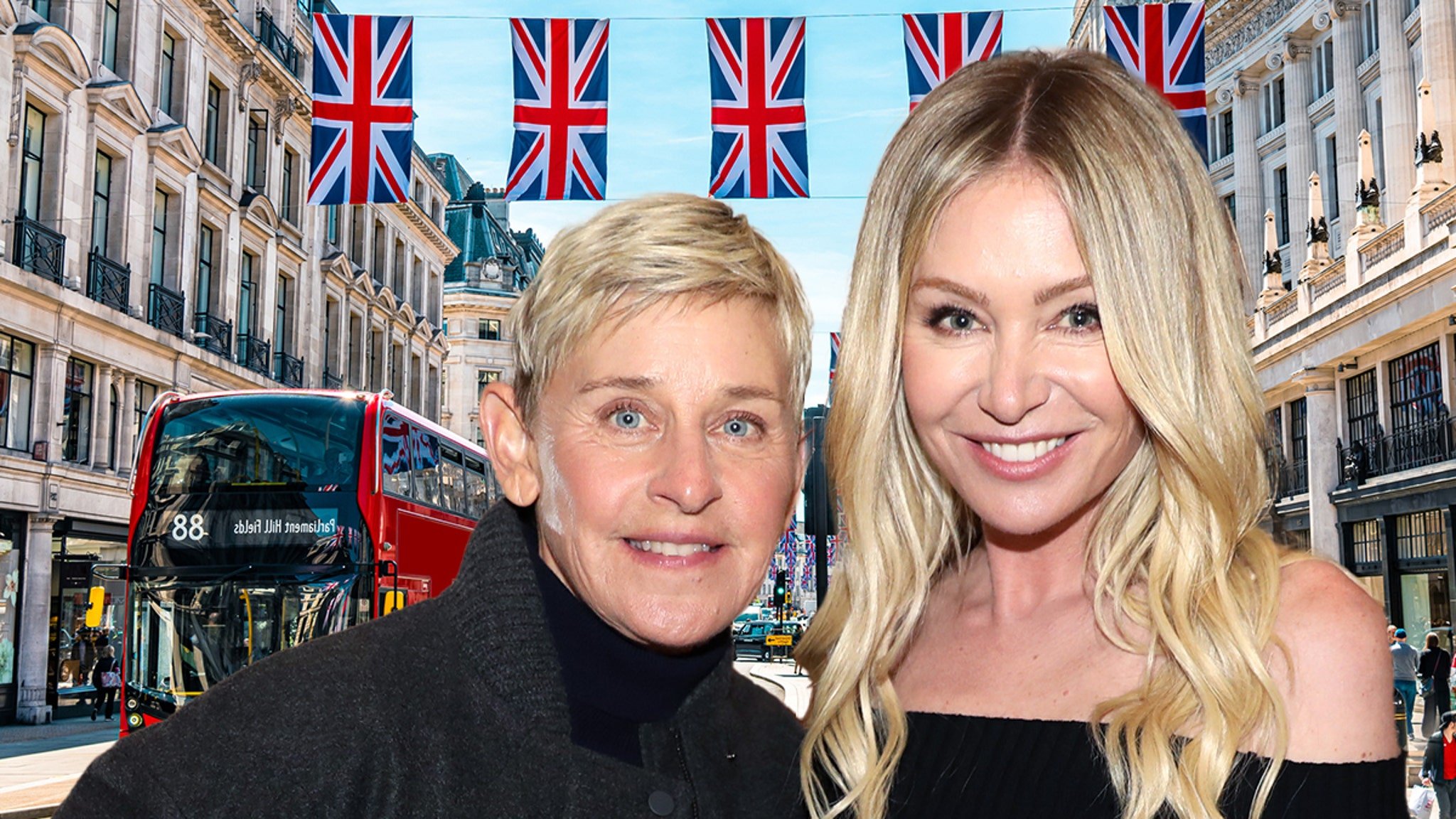 Ellen DeGeneres & Portia de Rossi Move to England After Trump Election Win - TMZ