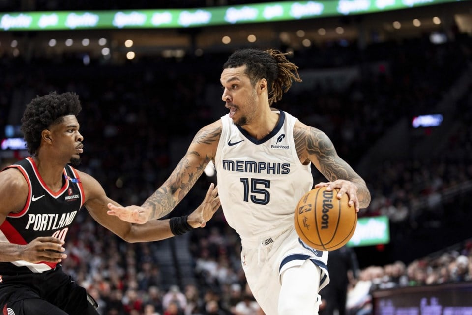 Jaren Jackson leads Memphis with 20 points in 134-89 rout of the Blazers