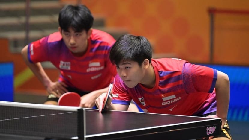 Table tennis: Singapore's Izaac Quek and Koen Pang shock China world number 1 men's doubles pair