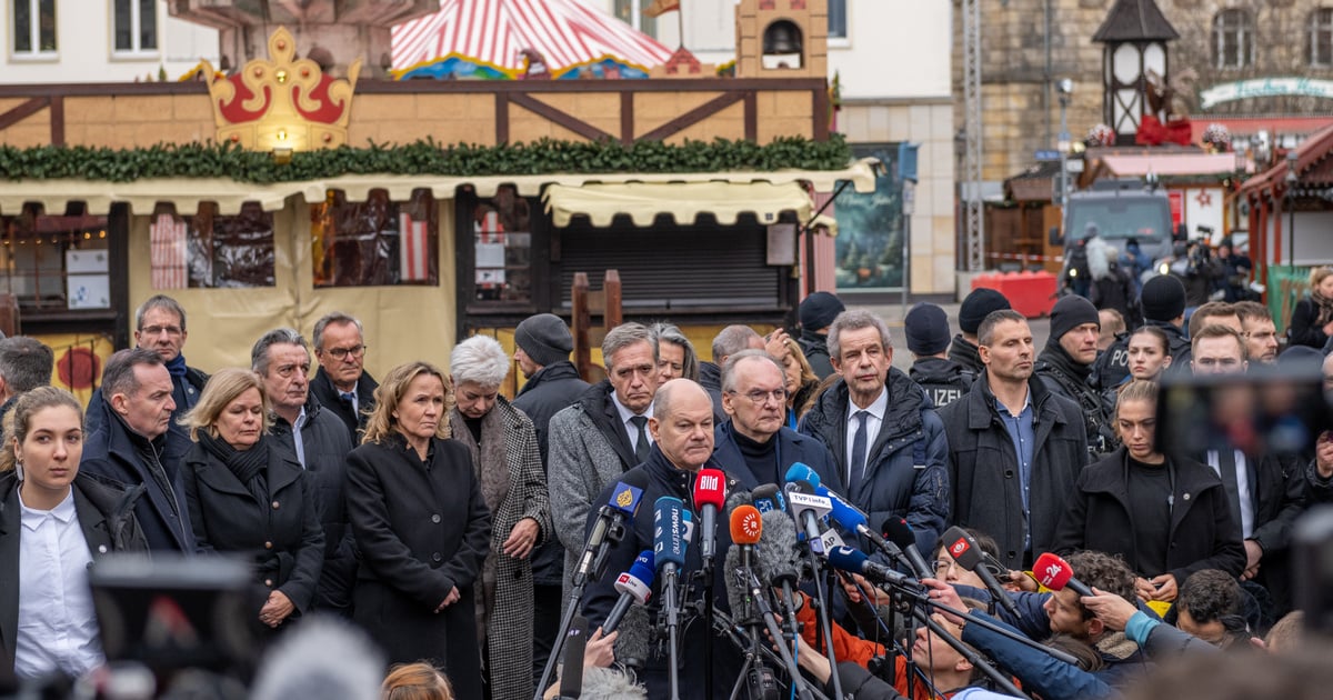 Olaf Scholz szörnyű, őrült tettnek nevezte a magdeburgi támadást