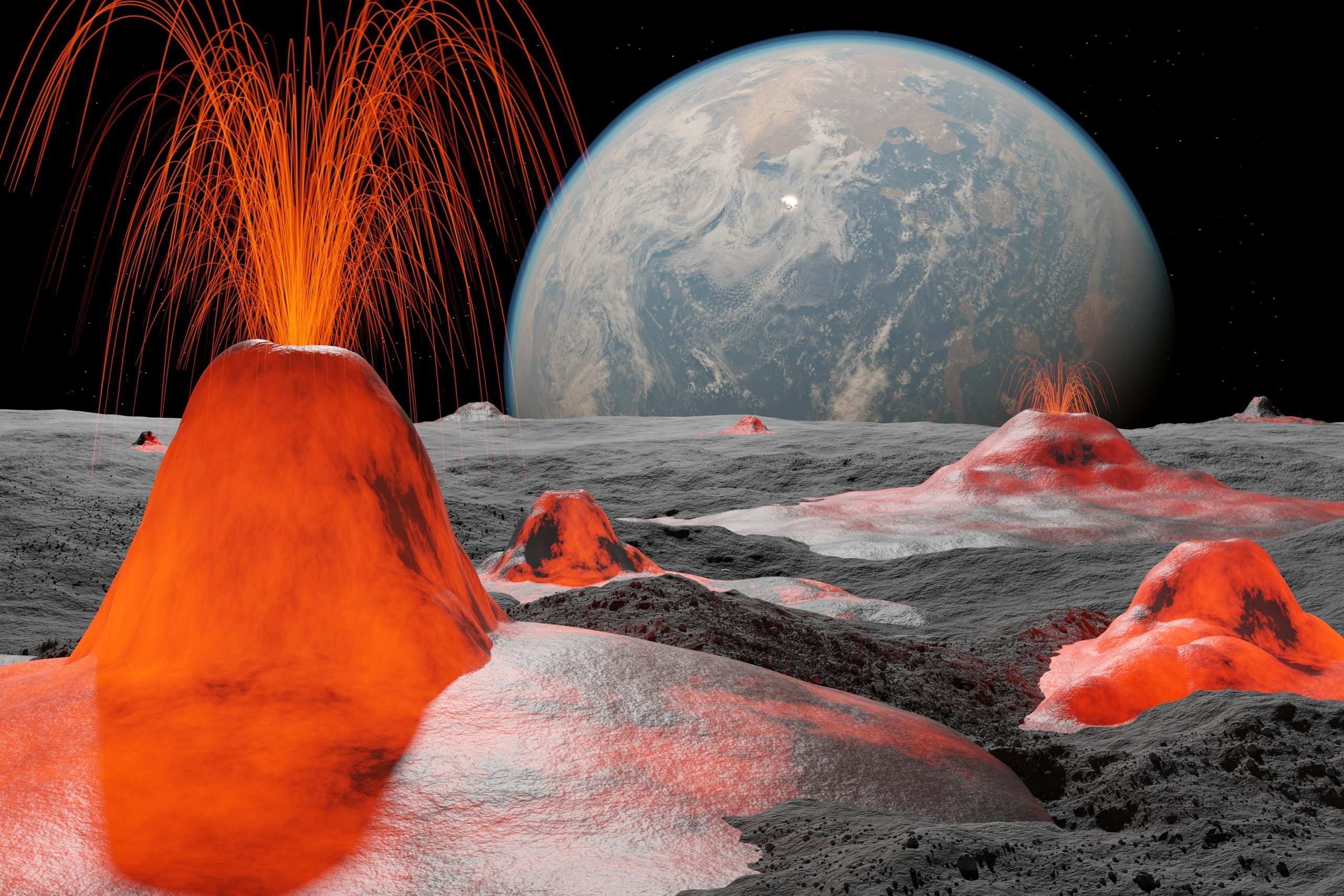 Did Earth’s Gravity Give the Moon a Volcanic Makeover? - SciTechDaily