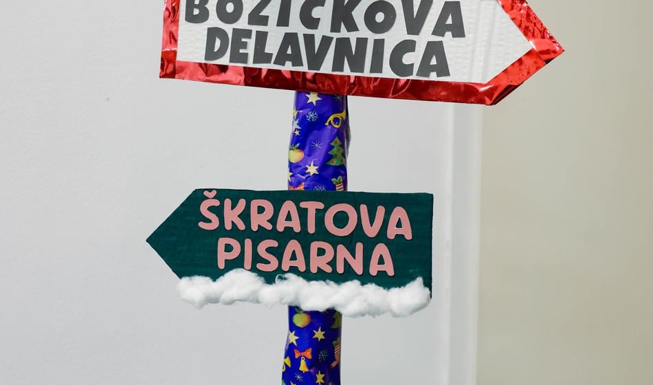 Vas zanima, kako izgleda Božičkova delavnica?