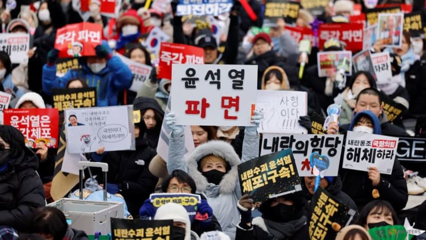 Rival protests over South Korea's impeached President Yoon held in Seoul