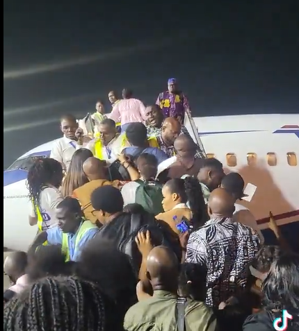 Overcrowded viral boarding video: Our story – Air Peace