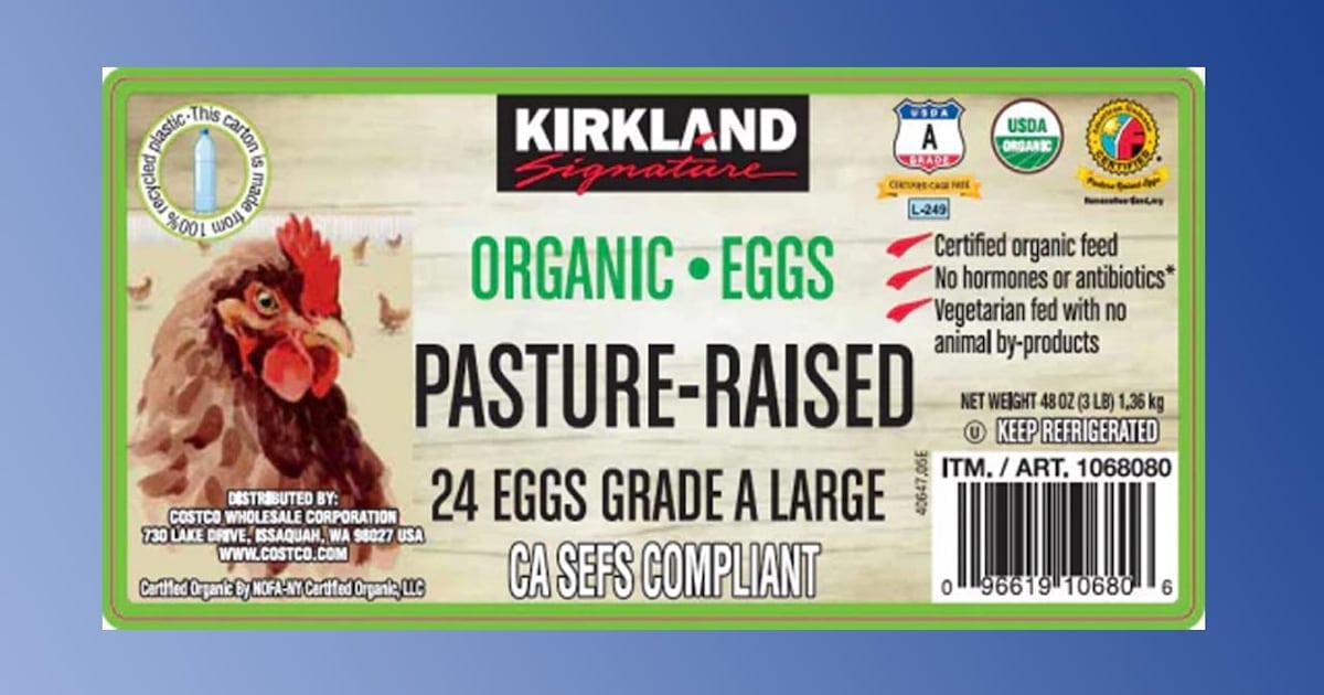 Recall of organic Costco eggs, including in Georgia, upgraded to highest hazard level by FDA - WSB Atlanta