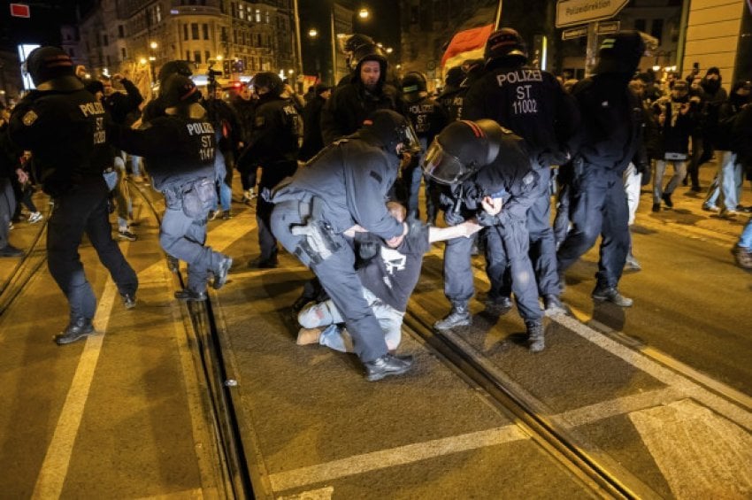 ​Protesta në Magdeburg