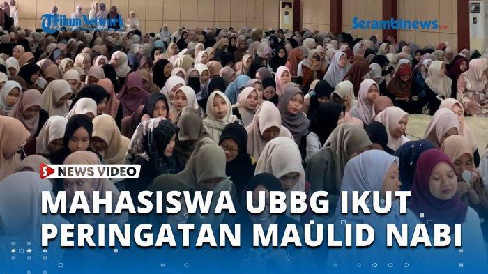 VIDEO Mahasiswa UBBG Peringati Maulid Nabi Muhammad SAW, Tgk Rafsanjani Sampaikan Kunci Kesuksesan